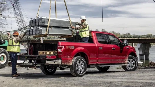 Ford F-150 Hauling Weight